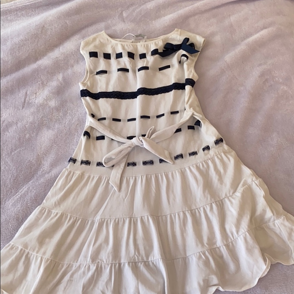 Girls Elsy white dress